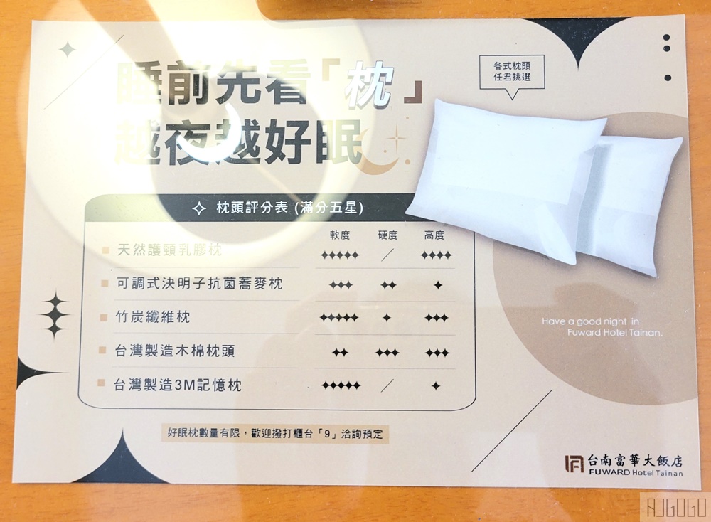 2026台南住宿 台南富華大飯店 日系商務飯店 豪華雙人房、早餐、停車場 台南飯店