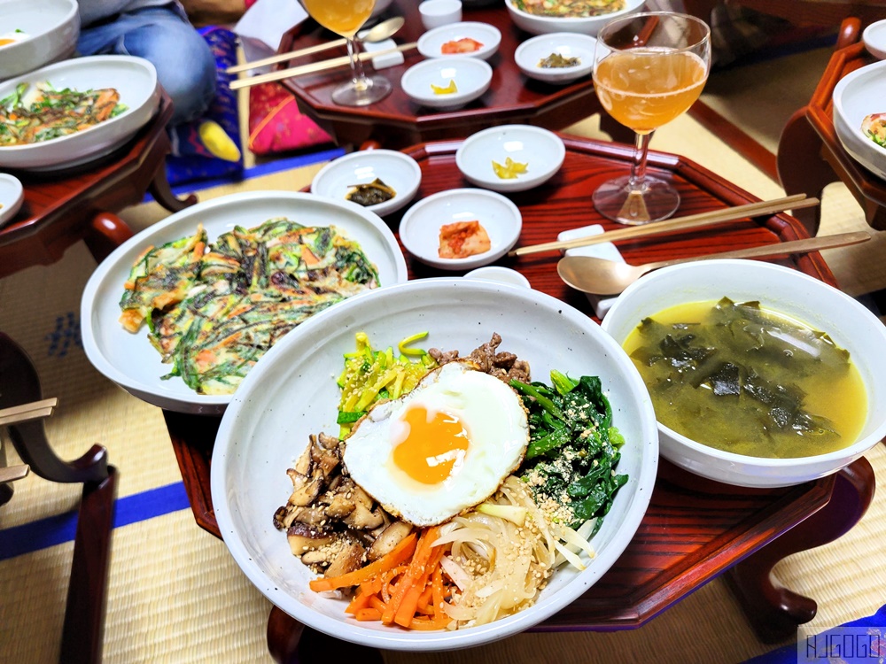 2026釜山自由行 韓國料理廚藝教室 韓式拌飯、海鮮煎餅這樣做