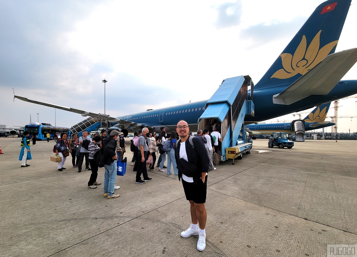 越南航空 富國島>胡志明市>桃園 經濟艙飛機餐 開箱VN1824/VN570