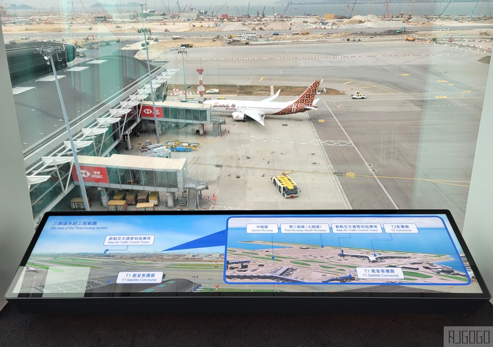 2026香港機場天際走廊觀景台 步行可到T1衛星客運廊 香港景點推薦