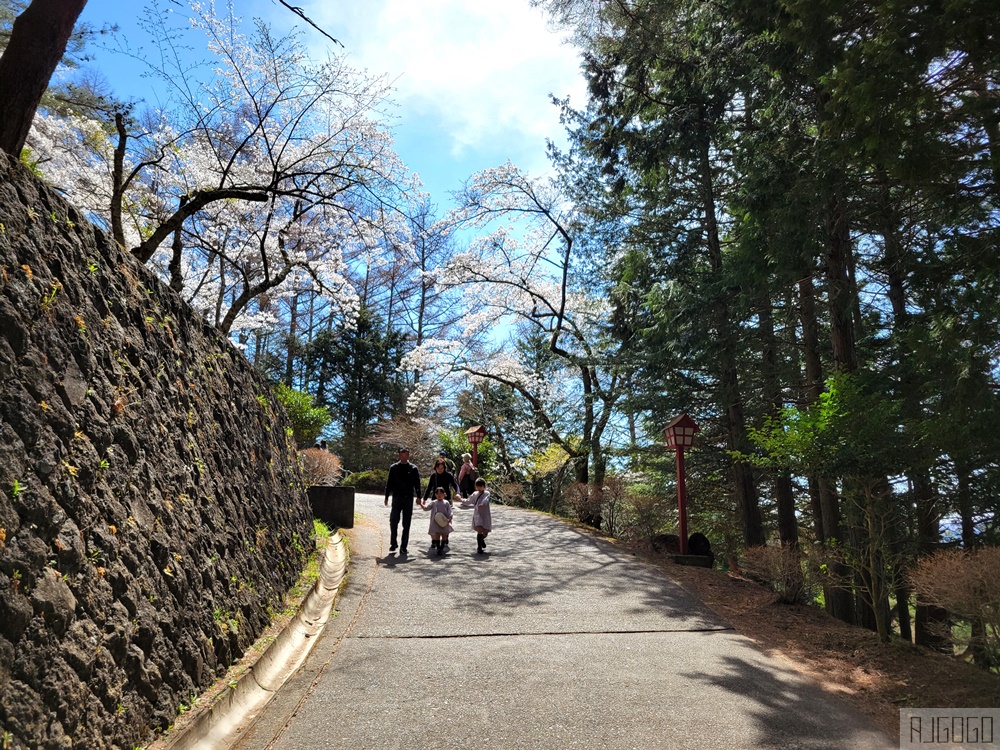 富士山景點 新倉山淺間公園展望台 忠靈塔、富士山、滿山櫻花 日本旅遊