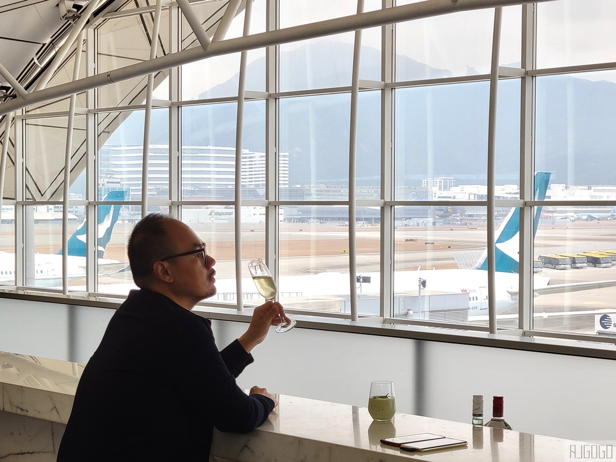 寰宇堂 國泰航空貴賓室 來長堤吧喝一杯 @AJ的旅行地圖