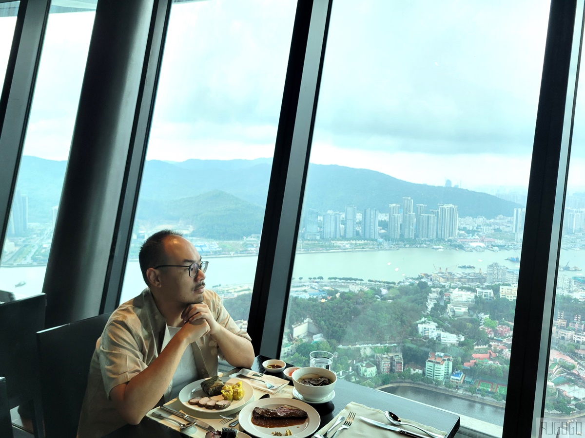 2026澳門旅遊塔午餐吃到飽 360&deg;旋轉餐廳 澳門美食推薦 @AJ的旅行地圖