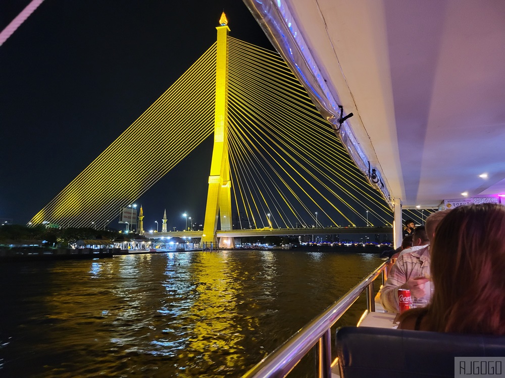 2026曼谷自由行 子午線Meridian晚餐遊船 夜遊昭披耶河/湄南河吃晚餐 泰國旅遊推薦