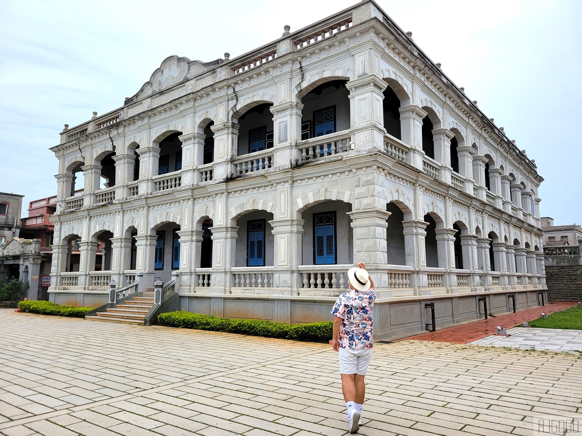 2026金門景點 陳景蘭洋樓 金門規模最大洋樓 / 老屋子蚵嗲 金門旅遊 @AJ的旅行地圖