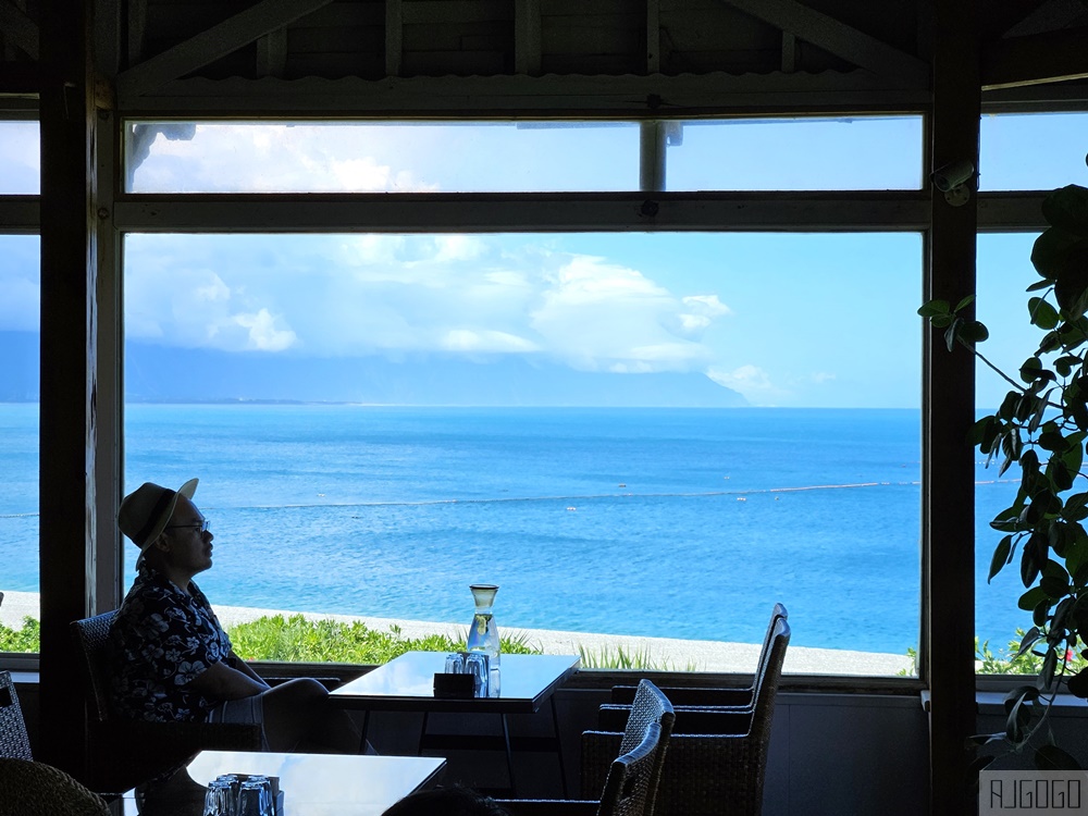 花蓮美食 原野牧場 七星潭海景咖啡廳 羊奶咖啡與羊奶吐司好吃