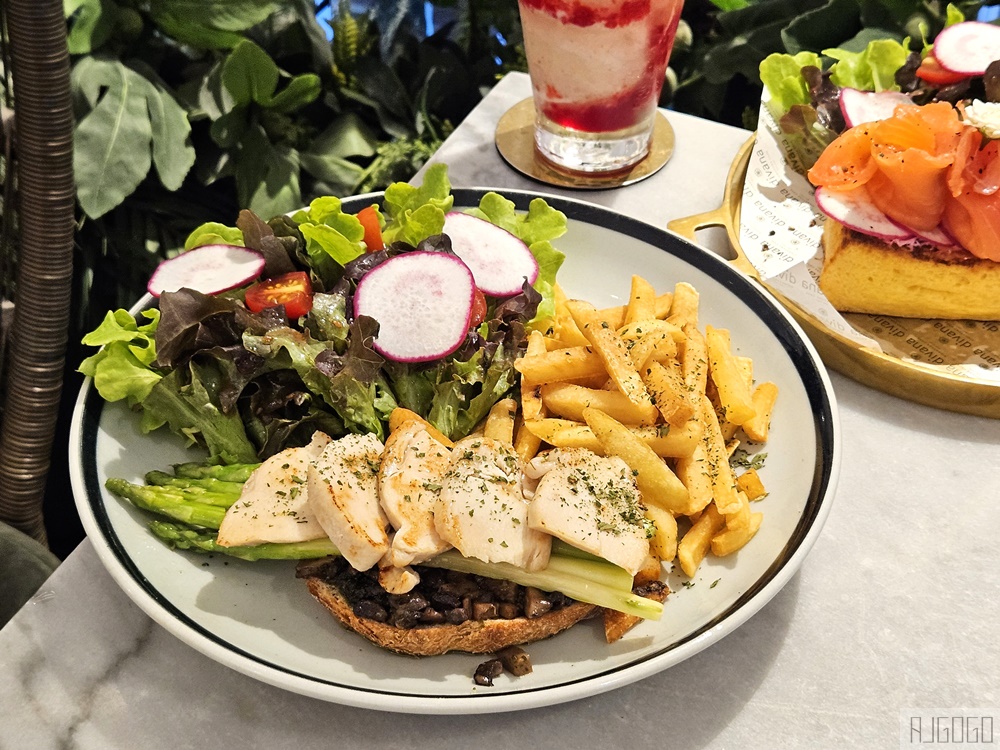 曼谷美食 早午餐 下午茶推薦 Divana Signature Cafe 全新熱帶雨林下午茶組