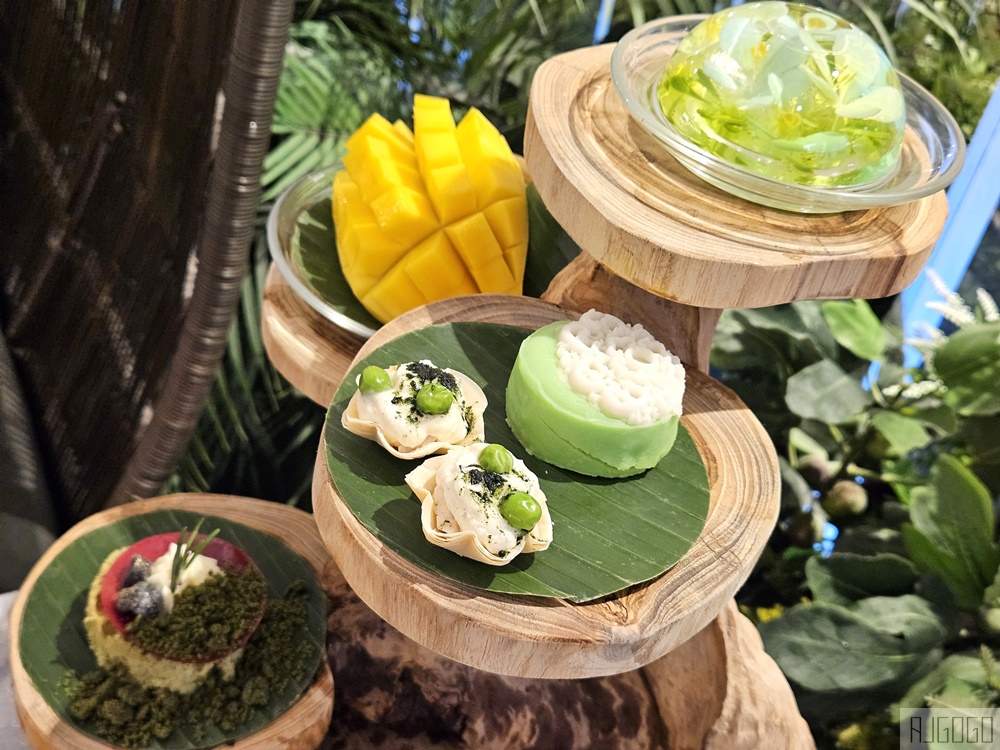 曼谷美食 早午餐 下午茶推薦 Divana Signature Cafe 全新熱帶雨林下午茶組