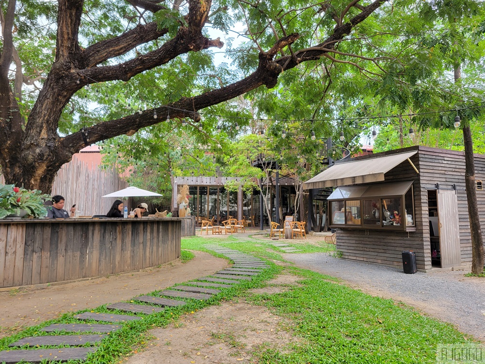 2026曼谷美食 曼谷咖啡廳推薦 THE WOOD LAND 森林系咖啡館 BTS On Nut站旁 泰國旅遊