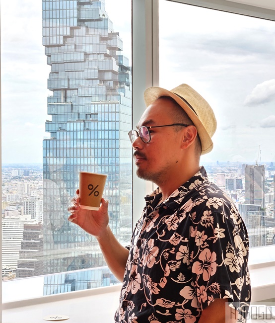 曼谷自由行 % Arabica Bangkok Empire Tower 高樓景觀咖啡廳 王權瑪哈納功大廈 @AJ的旅行地圖