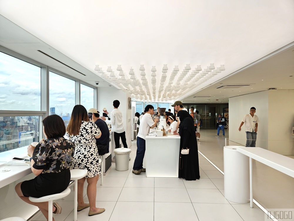 曼谷自由行 % Arabica Bangkok Empire Tower 高樓景觀咖啡廳 王權瑪哈納功大廈
