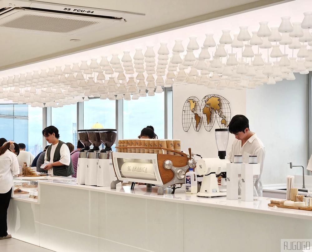 曼谷自由行 % Arabica Bangkok Empire Tower 高樓景觀咖啡廳 王權瑪哈納功大廈