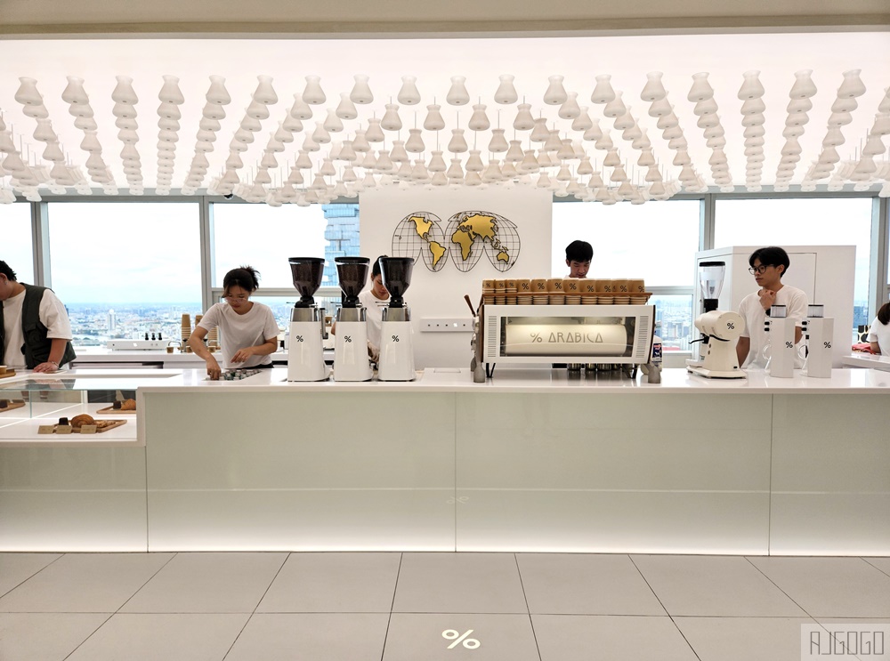 曼谷自由行 % Arabica Bangkok Empire Tower 高樓景觀咖啡廳 王權瑪哈納功大廈