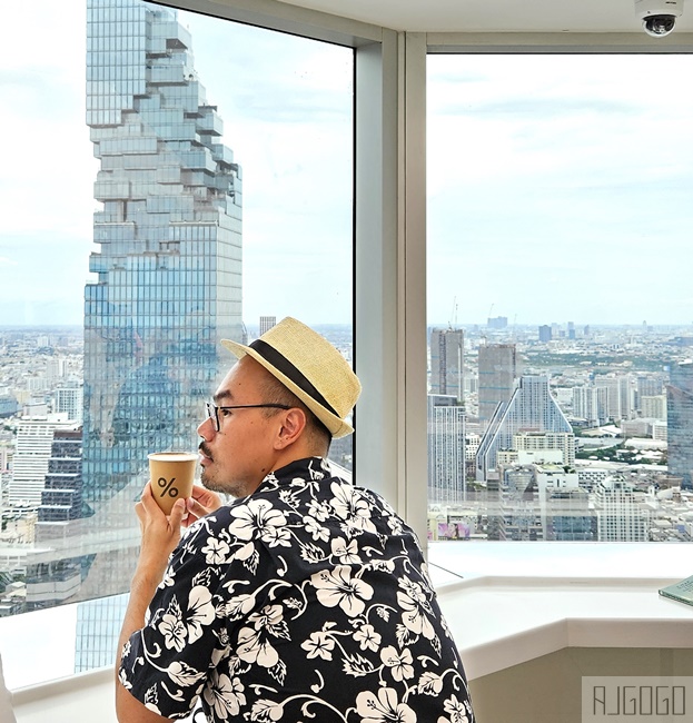 曼谷自由行 % Arabica Bangkok Empire Tower 高樓景觀咖啡廳 王權瑪哈納功大廈