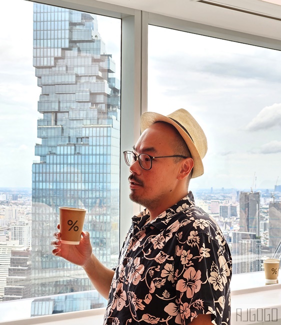 曼谷自由行 % Arabica Bangkok Empire Tower 高樓景觀咖啡廳 王權瑪哈納功大廈