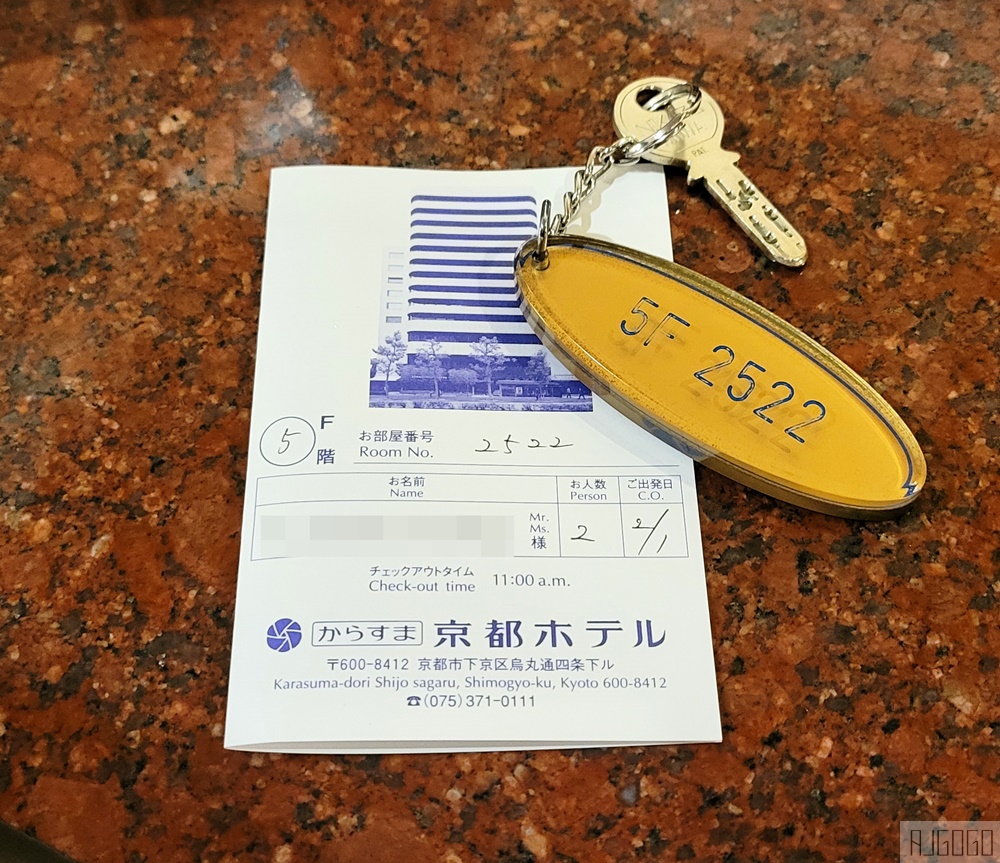 2026京都住宿 京都烏丸飯店 雙床房 地鐵四條烏丸站
