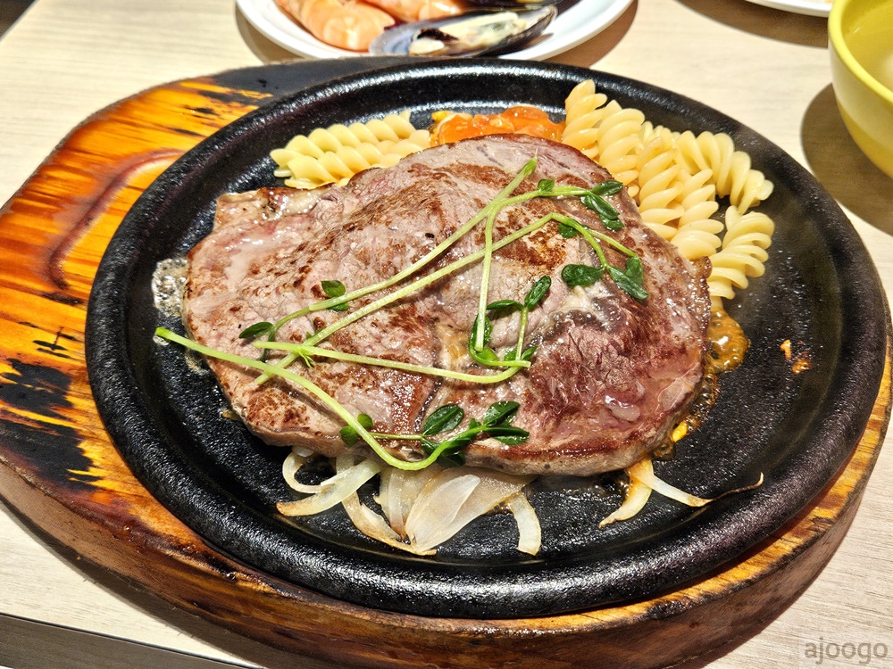 2026林口美食 我家牛排林口A9店 林口吃到飽推薦 水果很厲害