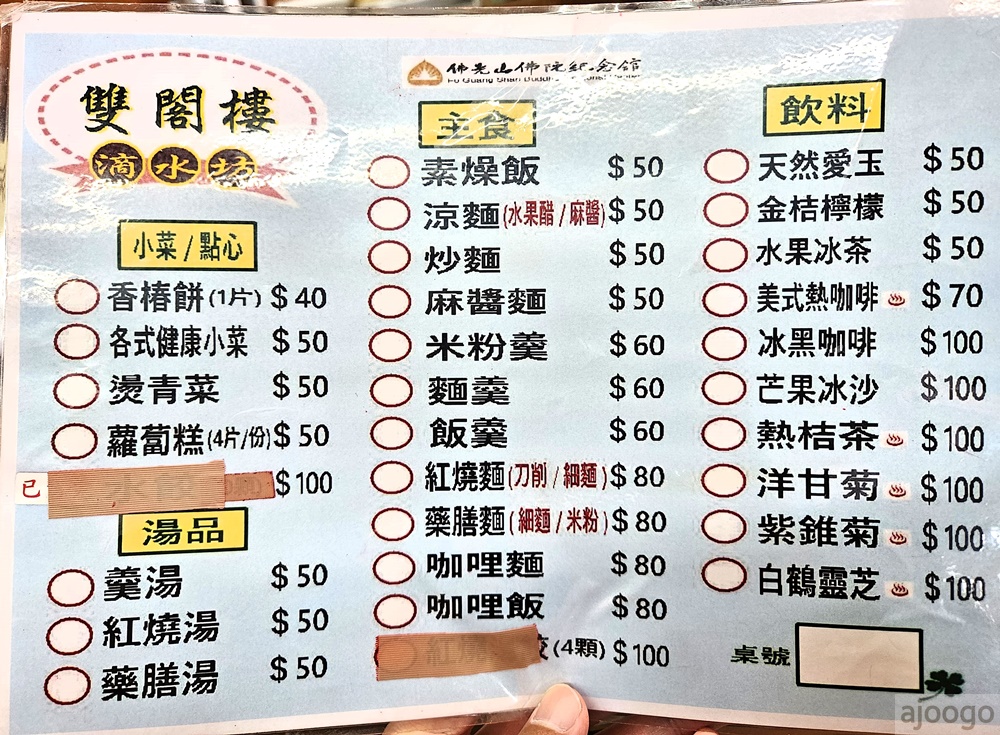 2026高雄美食 佛光山佛陀紀念館滴水坊 高雄素食