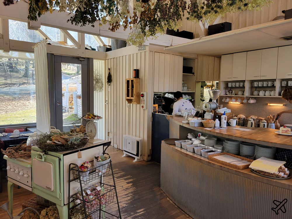 日本旅遊 山中湖美食 Paper Moon蛋糕店 森林系歐風咖啡廳