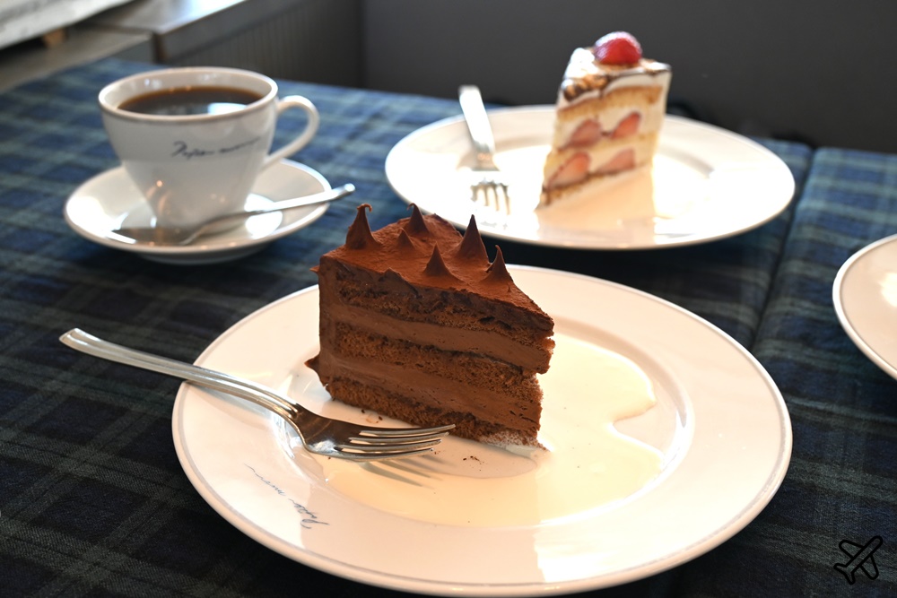 日本旅遊 山中湖美食 Paper Moon蛋糕店 森林系歐風咖啡廳 @AJ的旅行地圖