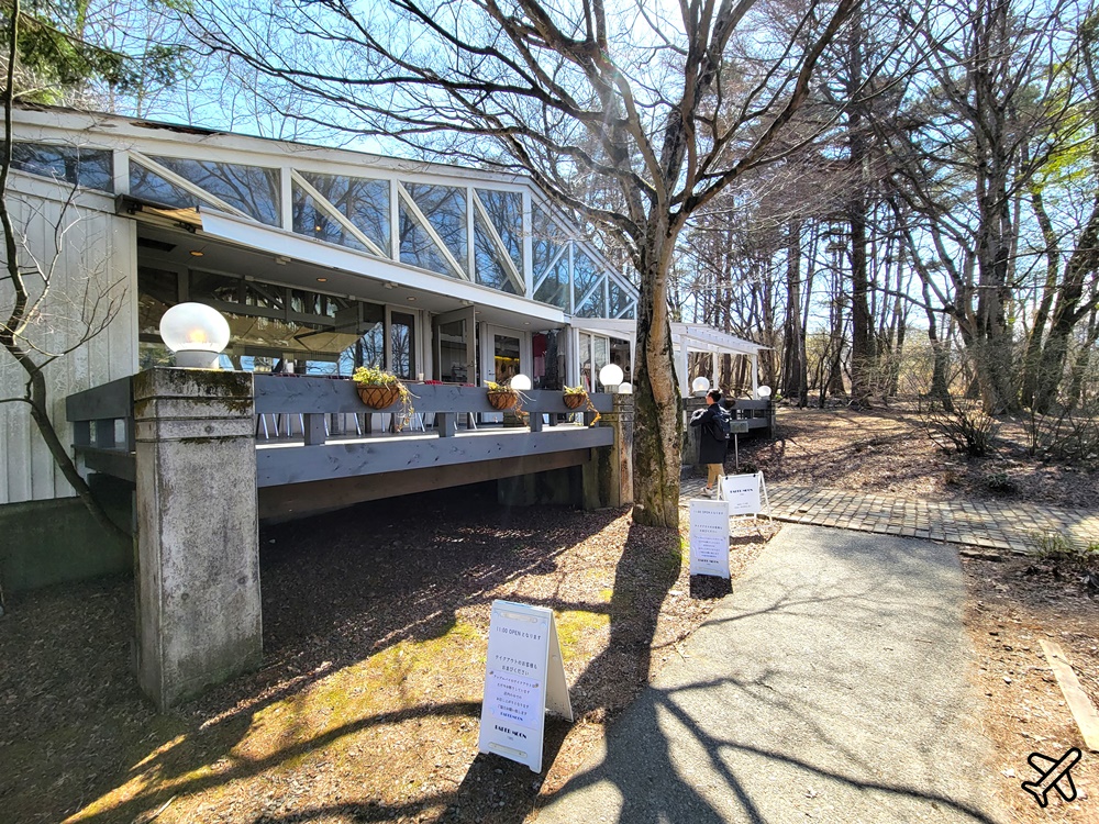 日本旅遊 山中湖美食 Paper Moon蛋糕店 森林系歐風咖啡廳