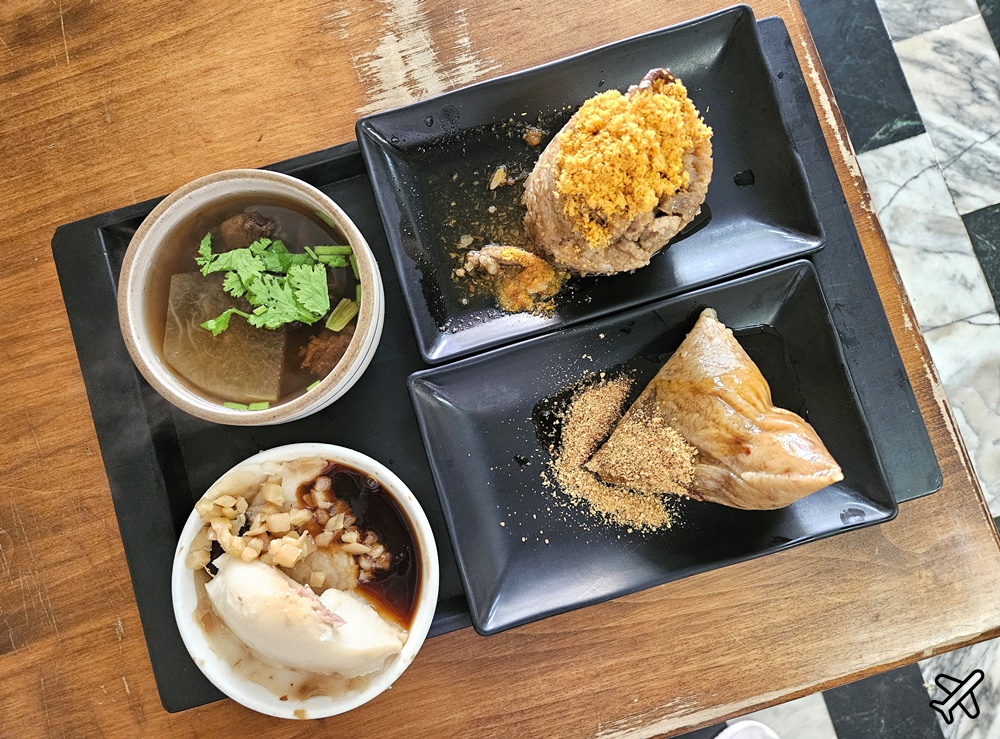台南美食 阿嬤碗粿肉粽 仁德交流道旁的小吃名店 台南旅遊 @AJ的旅行地圖