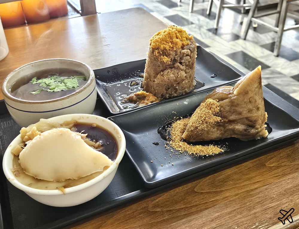 台南美食 阿嬤碗粿肉粽 仁德交流道旁的小吃名店 台南旅遊