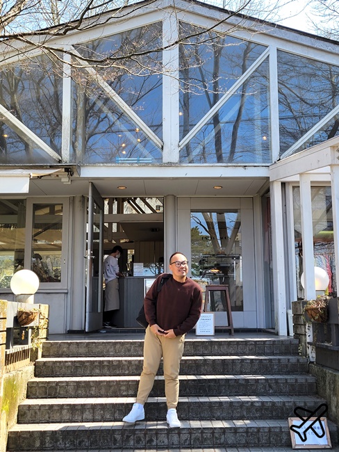 日本旅遊 山中湖美食 Paper Moon蛋糕店 森林系歐風咖啡廳