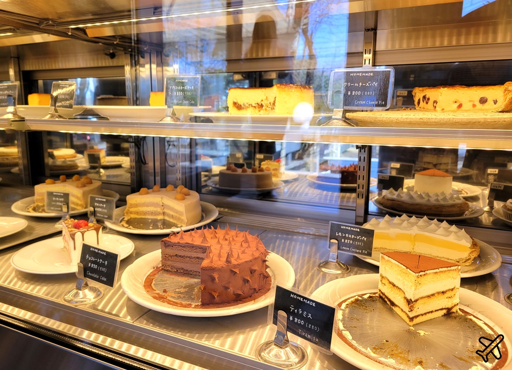 日本旅遊 山中湖美食 Paper Moon蛋糕店 森林系歐風咖啡廳
