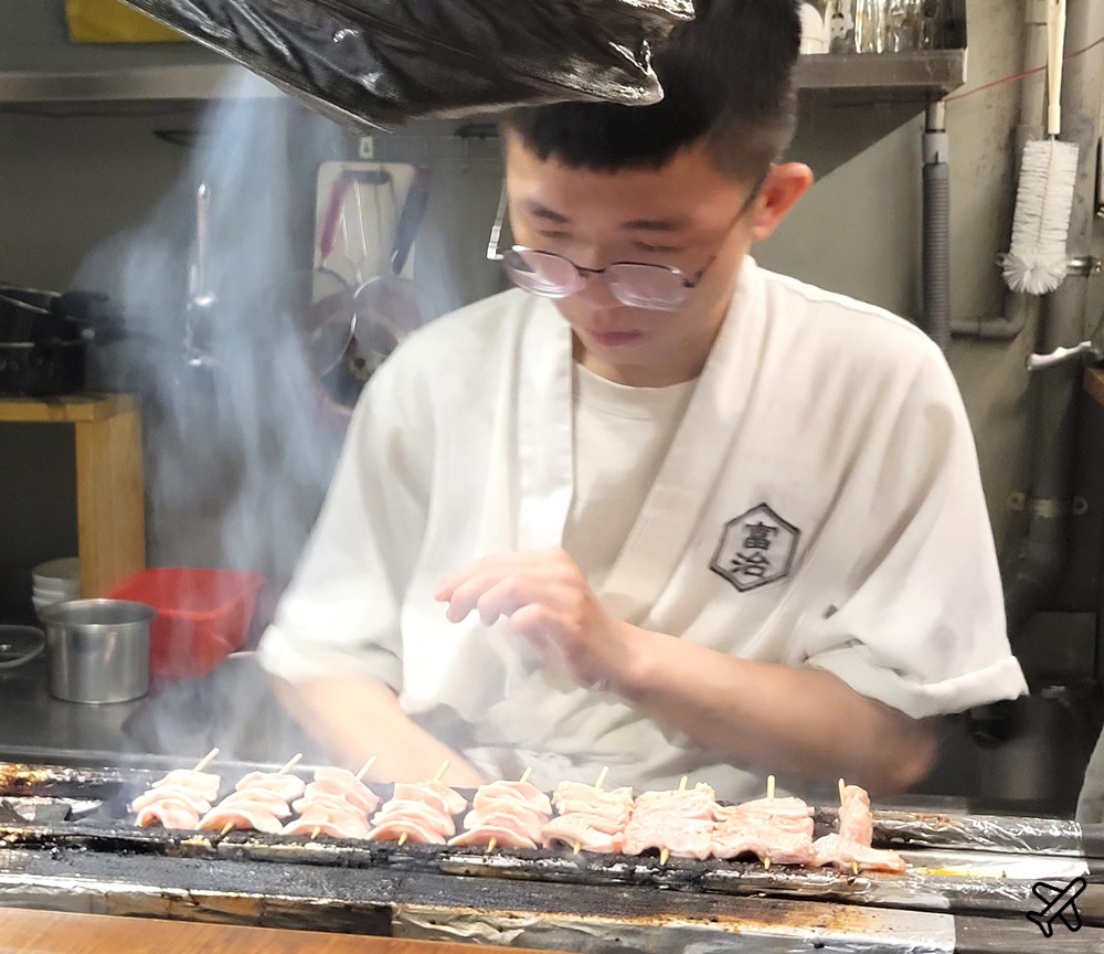 高雄美食 富治串燒玉竹店 好吃的碳烤料理 新崛江居酒屋
