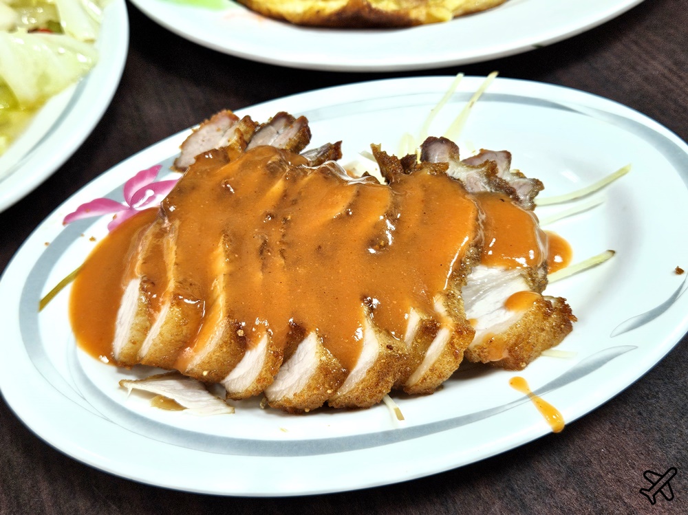 台中美食 好小子擔仔麵 菜單 熱炒與小吃店綜合體 煎豬肝、炒米粉好吃