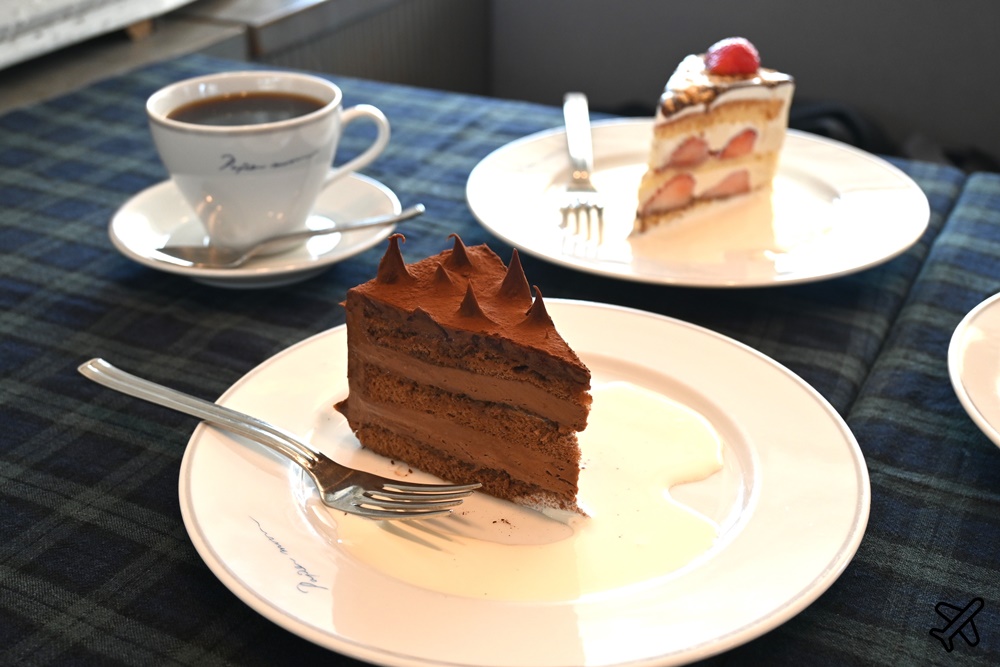日本旅遊 山中湖美食 Paper Moon蛋糕店 森林系歐風咖啡廳