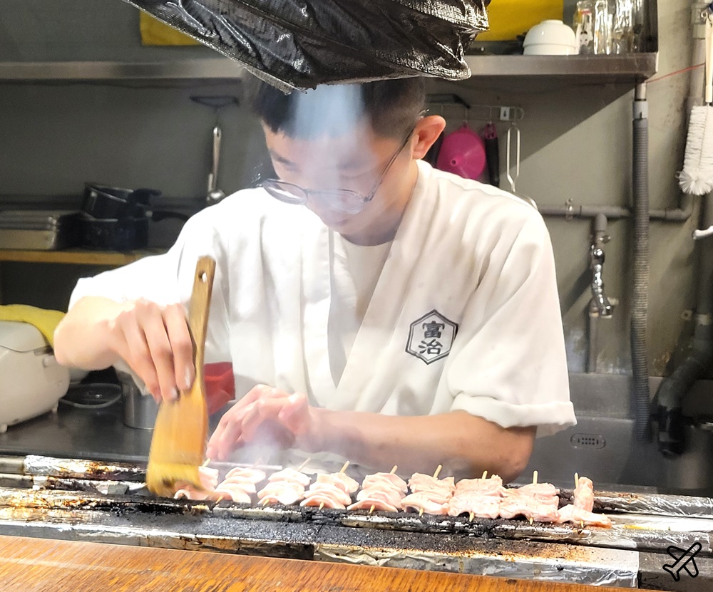 高雄美食 富治串燒玉竹店 好吃的碳烤料理 新崛江居酒屋