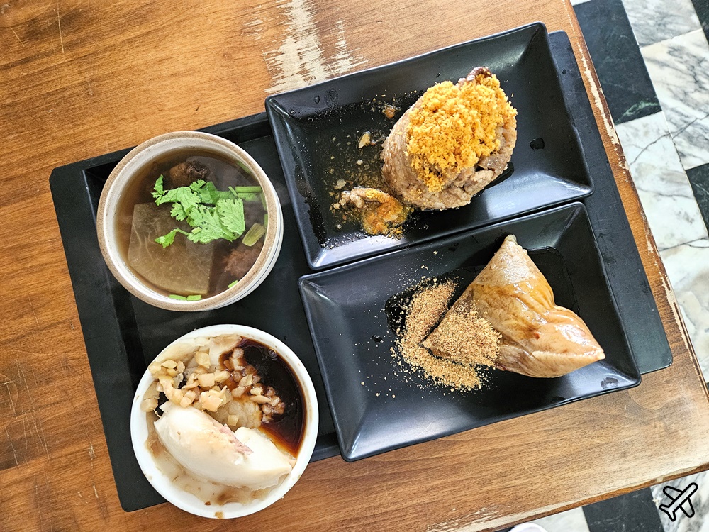 台南美食 阿嬤碗粿肉粽 仁德交流道旁的小吃名店 台南旅遊