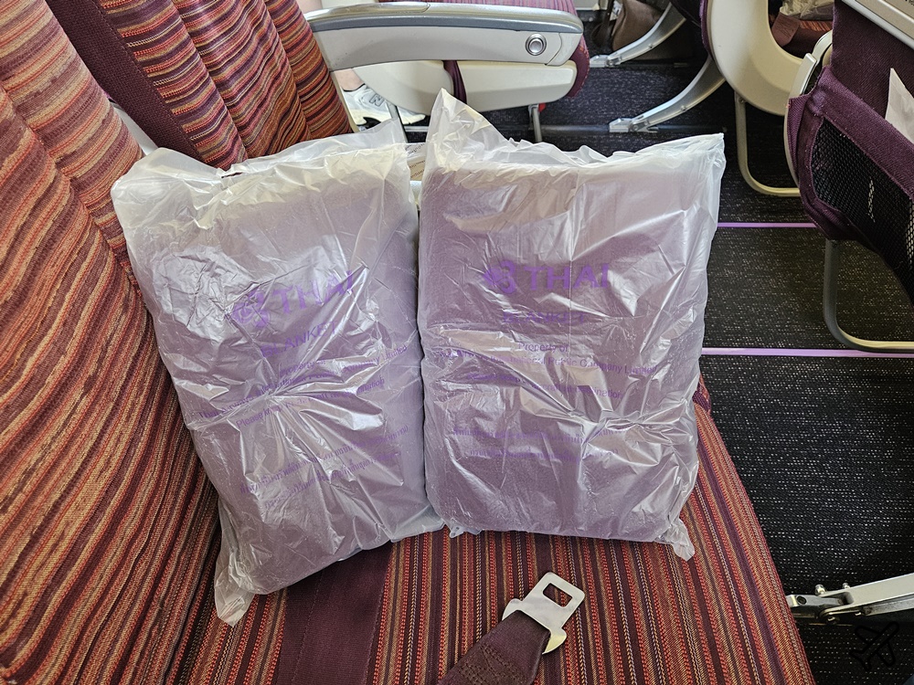 泰國航空 桃園TPE-曼谷BKK A320經濟艙飛機餐 開箱TG637、TG636