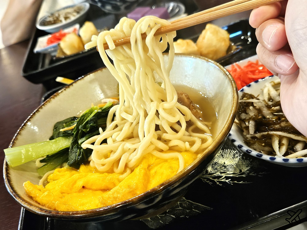 2026沖繩美食 古民家食堂 濱比嘉島超人氣蕎麥麵