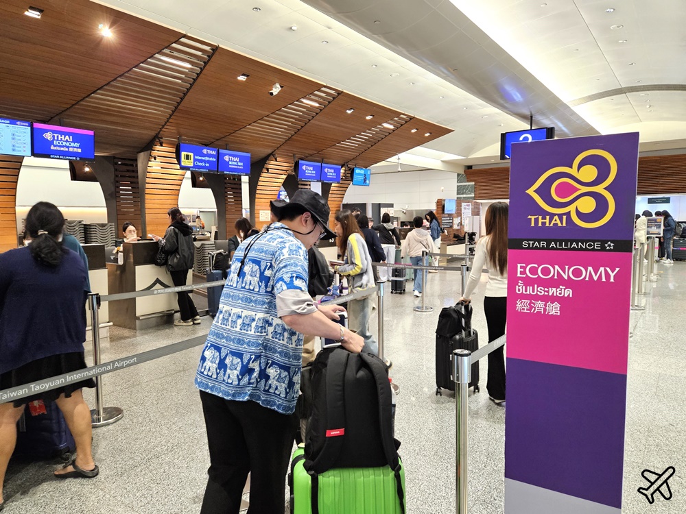 泰國航空 桃園TPE-曼谷BKK A320經濟艙飛機餐 開箱TG637、TG636