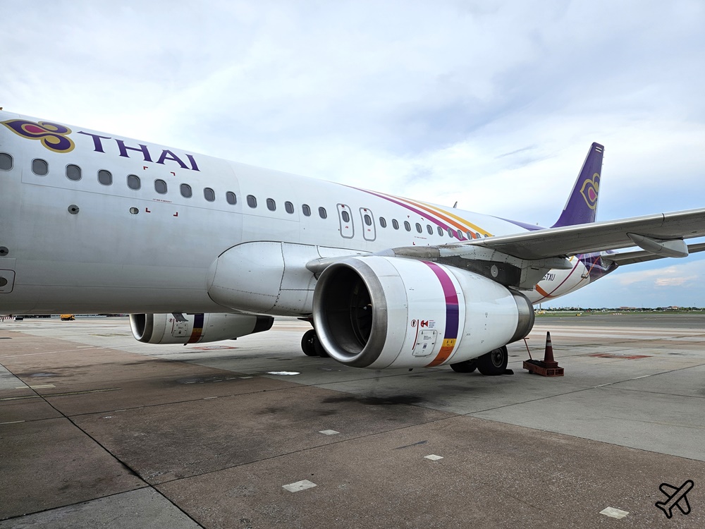 泰國航空 桃園TPE-曼谷BKK A320經濟艙飛機餐 開箱TG637、TG636 @AJ的旅行地圖