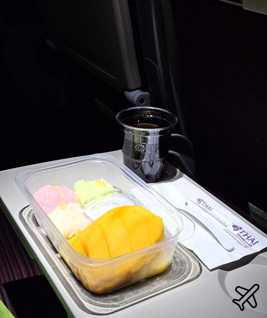 泰國航空 桃園TPE-曼谷BKK A320經濟艙飛機餐 開箱TG637、TG636
