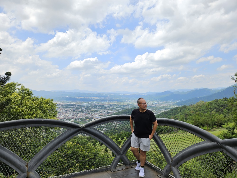 南投景點 虎頭山觀景台/虎嘯山嵐飛行場 俯瞰埔里盆地