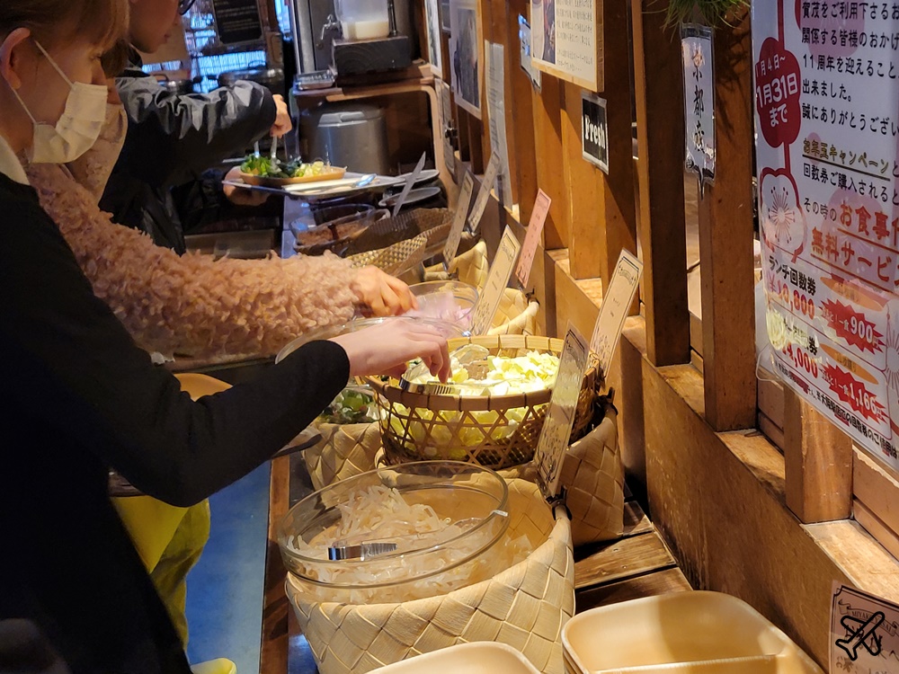 京都美食 都野菜賀茂烏丸店 便宜的蔬菜吃到飽早餐 京都自由行推薦