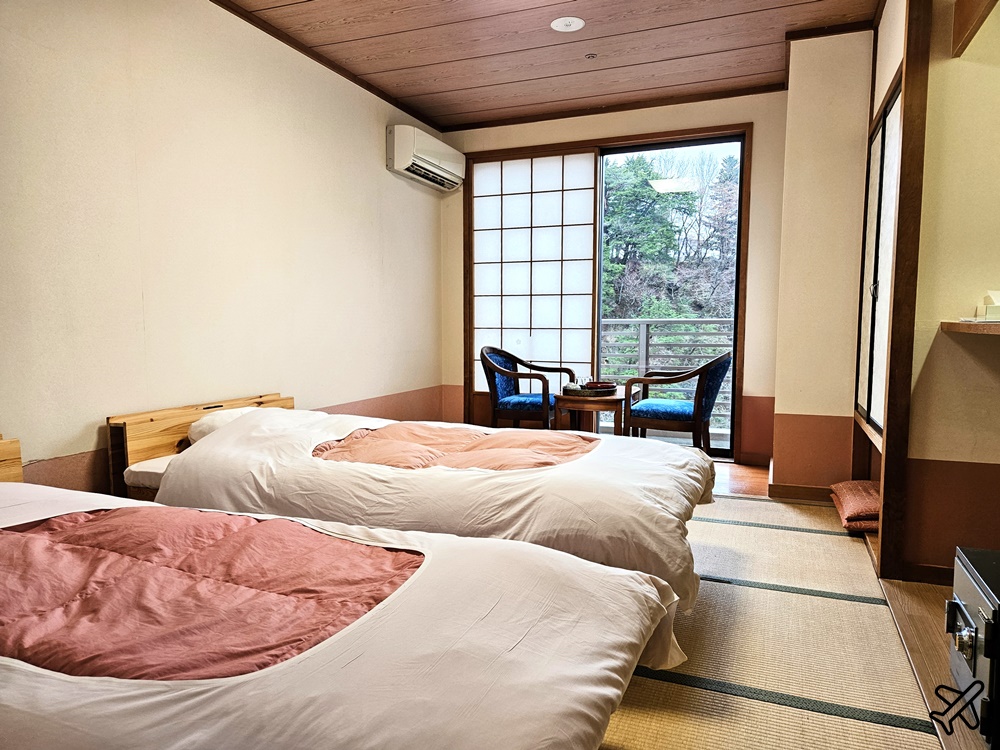 2026鬼怒川溫泉住宿 新大瑠璃酒店 早餐、晚餐、河景雙床房 鬼怒川溫泉飯店