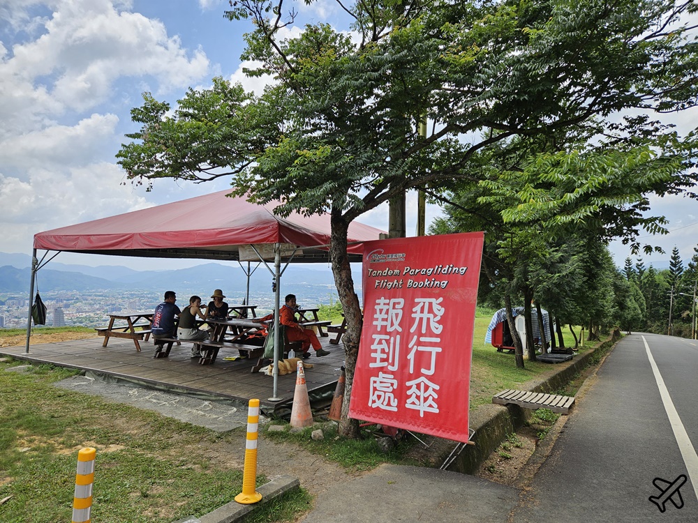南投景點 虎頭山觀景台/虎嘯山嵐飛行場 俯瞰埔里盆地