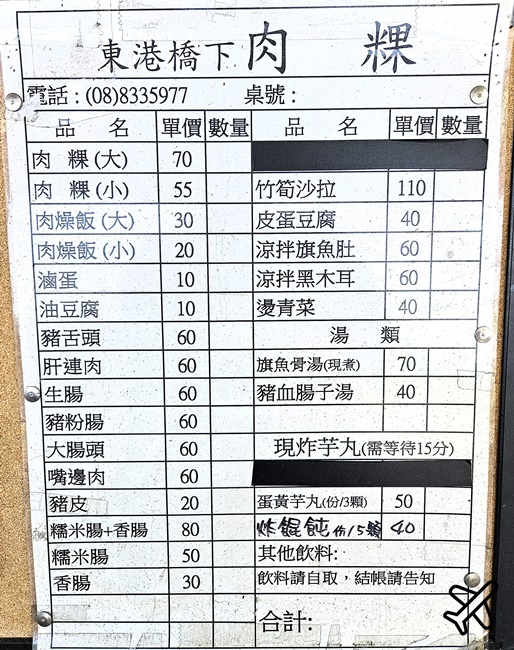 東港美食 東港橋下肉粿 經典東港美食代表