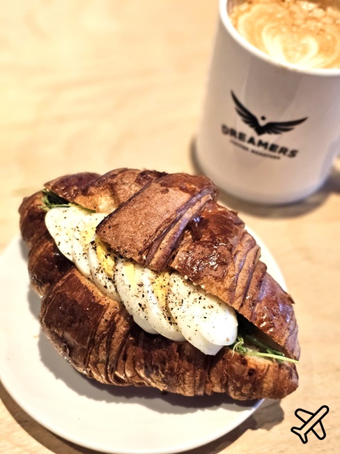 台北美食 Dreamers Coffee Roasters微風復興店 台北咖啡廳不限時 早午餐、甜點輕食