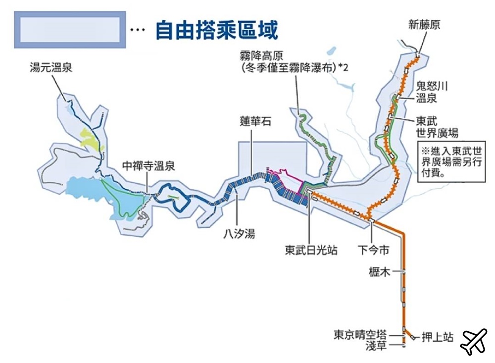 日光鬼怒川溫泉交通攻略 東武鐵道日光周遊券Nikko Pass 日光東照宮交通 日光鬼怒川溫泉交通攻略 東武鐵道日光周遊券Nikko Pass 日光東照宮交通