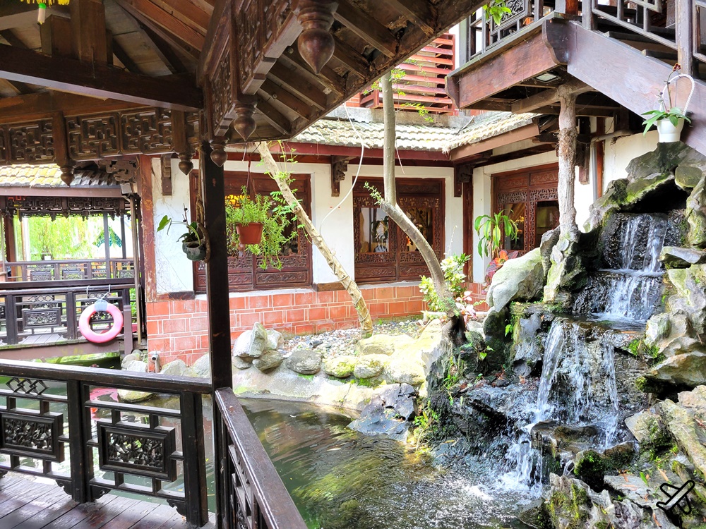 2026中壢美食 友竹居茶藝館 中國江南水鄉風格餐廳 寵物友善 喝茶簡餐火鍋都有賣