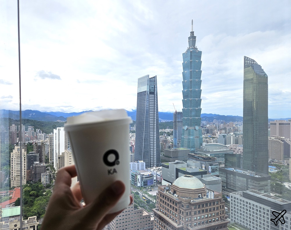 台北美食 KA SKY COFFEE 台北信義區33樓高空景觀咖啡廳 富邦信義A25園區