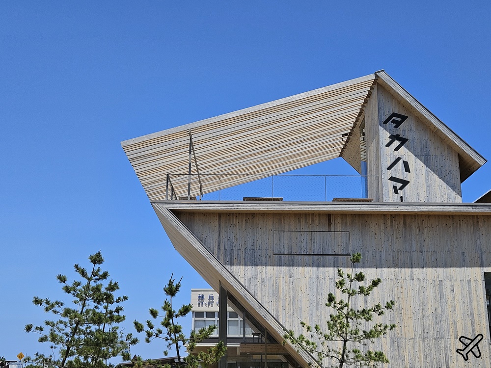 日本旅遊 鳥取景點 鳥取砂丘高濱咖啡廳 Takahama Cafe 隈研吾作品