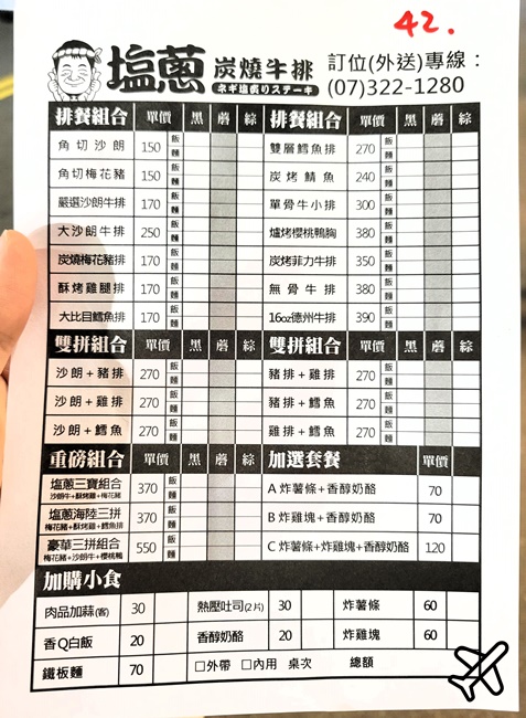 高雄美食 塩蔥炭燒牛排 高雄平價牛排推薦 高雄吉林夜市美食